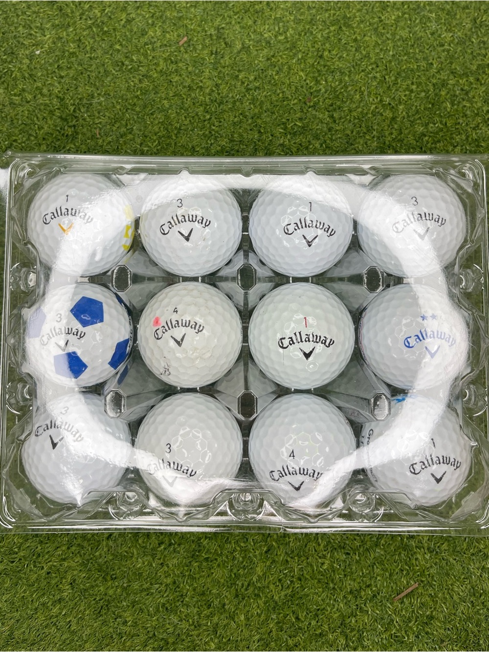Callaway Assorted Golf Balls 12-Pack Used